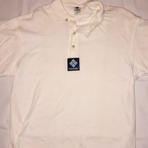 Men’s vintage Columbia polo shirt size medium